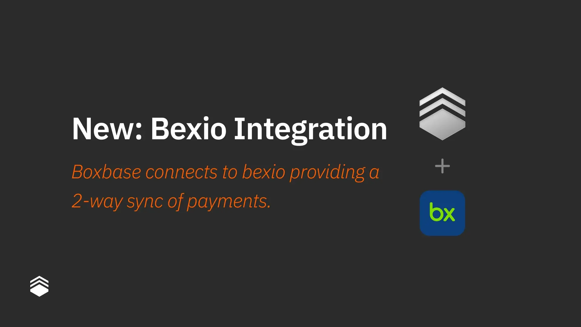 Boxbase now connects to bexio