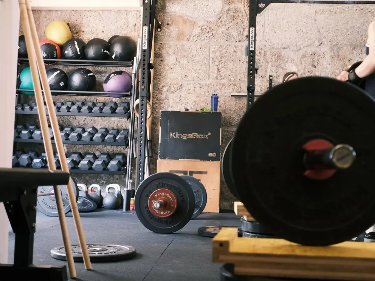 Barbell 125 after the move to its new location