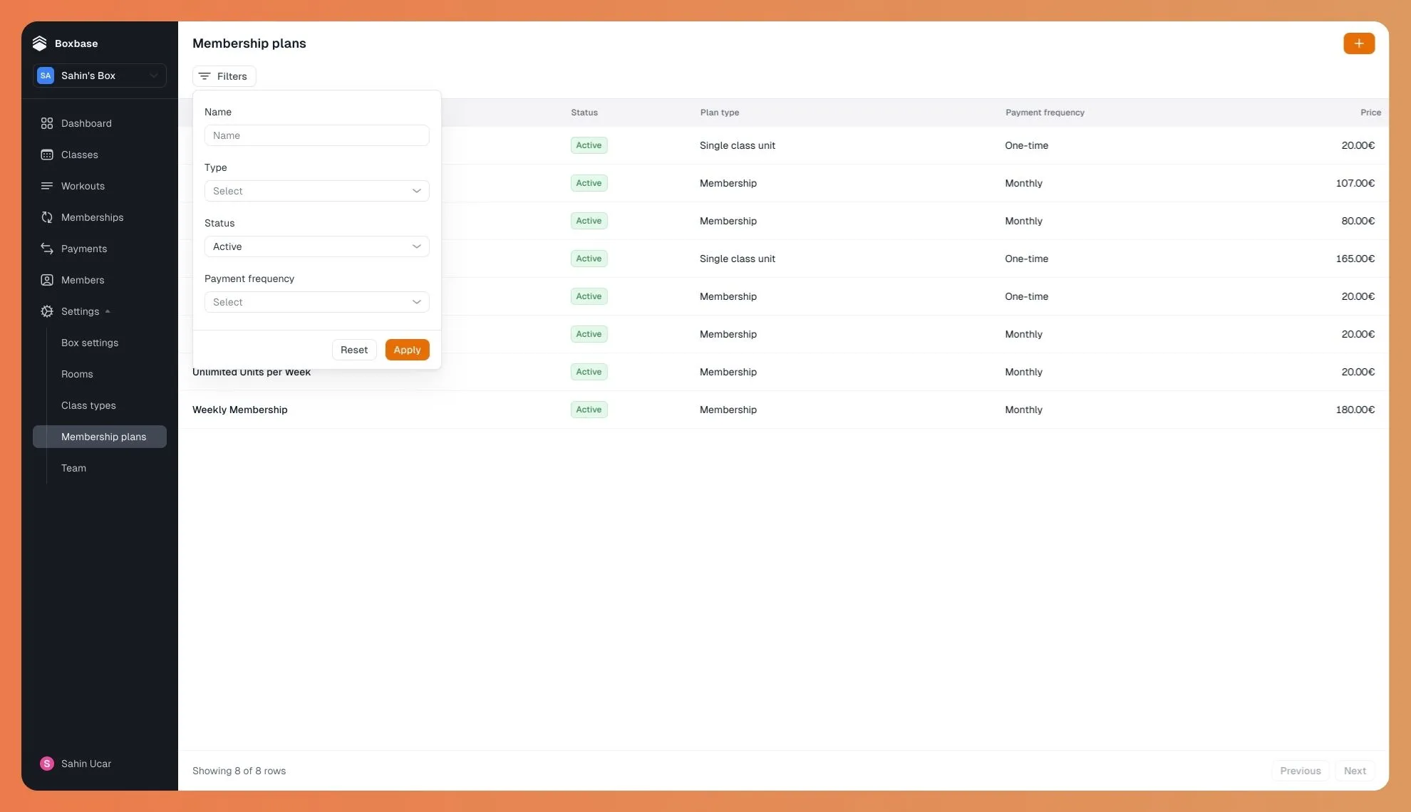 Pagination